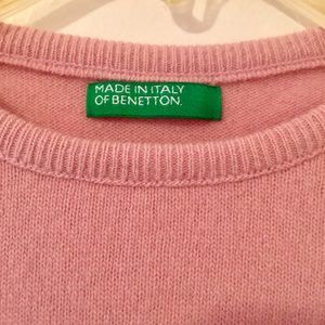 Vintage Sweaters - Vintage Benetton Wool Cropped Sweater Vintage Sweaters - Vintage Benetton Wool Cropped Sweater